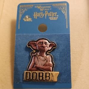UNIVERSAL STUDIOS WIZARDING WORLD OF HARRY POTTER, DOBBY, COLLECTIBLE PIN . NEW